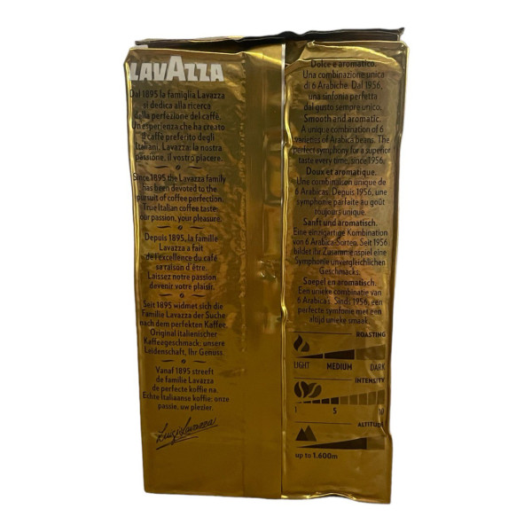Купить Кофе молотый Lavazza Qualita Oro 250г Магазин YATNA Киев Украина. Натуральные эко продукты для здоровья от фермера