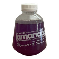 Купить KOMBUCHA SPARKLING ELIXIR lamanada Фіолетова 400мл Магазин YATNA Киев Украина. Натуральные эко продукты для здоровья от фермера