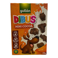 Купити Печиво шоколадне Gullon Dibus mini cacao 250г Магазин YATNA Київ Україна. Натуральні еко продукти для здоров'я від фермера
