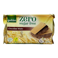 Купити Вафлі без цукру з шоколадним прошарком GULLON ZERO Chocolate Wafer, 180 г Магазин YATNA Київ Україна. Натуральні еко продукти для здоров'я від фермера
