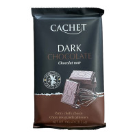 Купити Шоколад Cachet DARK Чорний 54% 300 г Магазин YATNA Київ Україна. Натуральні еко продукти для здоров'я від фермера