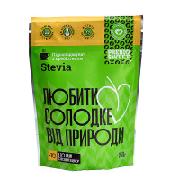Купити Цукрозамінник Prebio Sweet Stevia 150 гр Магазин YATNA Київ Україна. Натуральні еко продукти для здоров'я від фермера